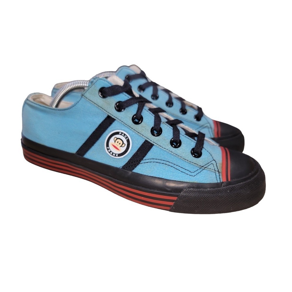 Pro Keds X Paul Frank‎ Men's Canvas Blue Low Top Sneakers Shoes Size 9.5